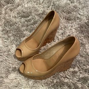 Beige Jimmy Choos